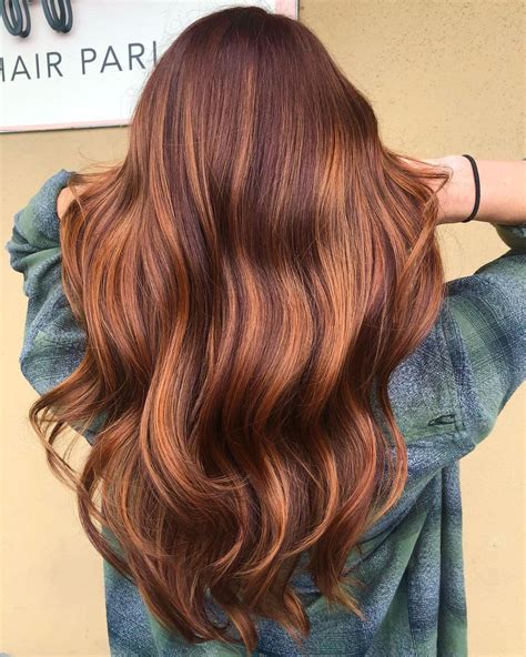 dark auburn highlights on brown hair|dark auburn hair color chart.